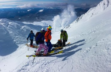 clients cratère volcan asahidake